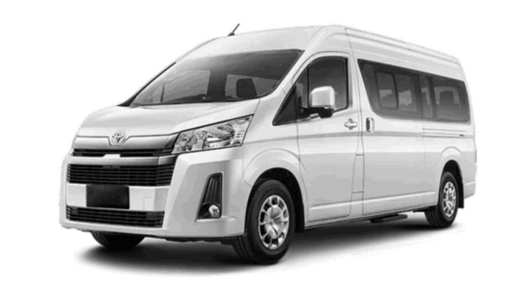 Sewa Hiace Premio 14 seat - 12 jam